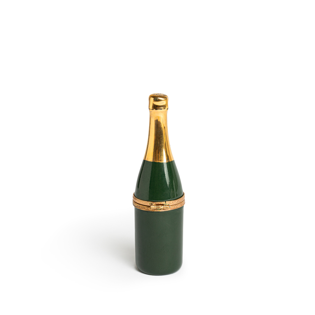 Limoges boxes | The champagne bottle