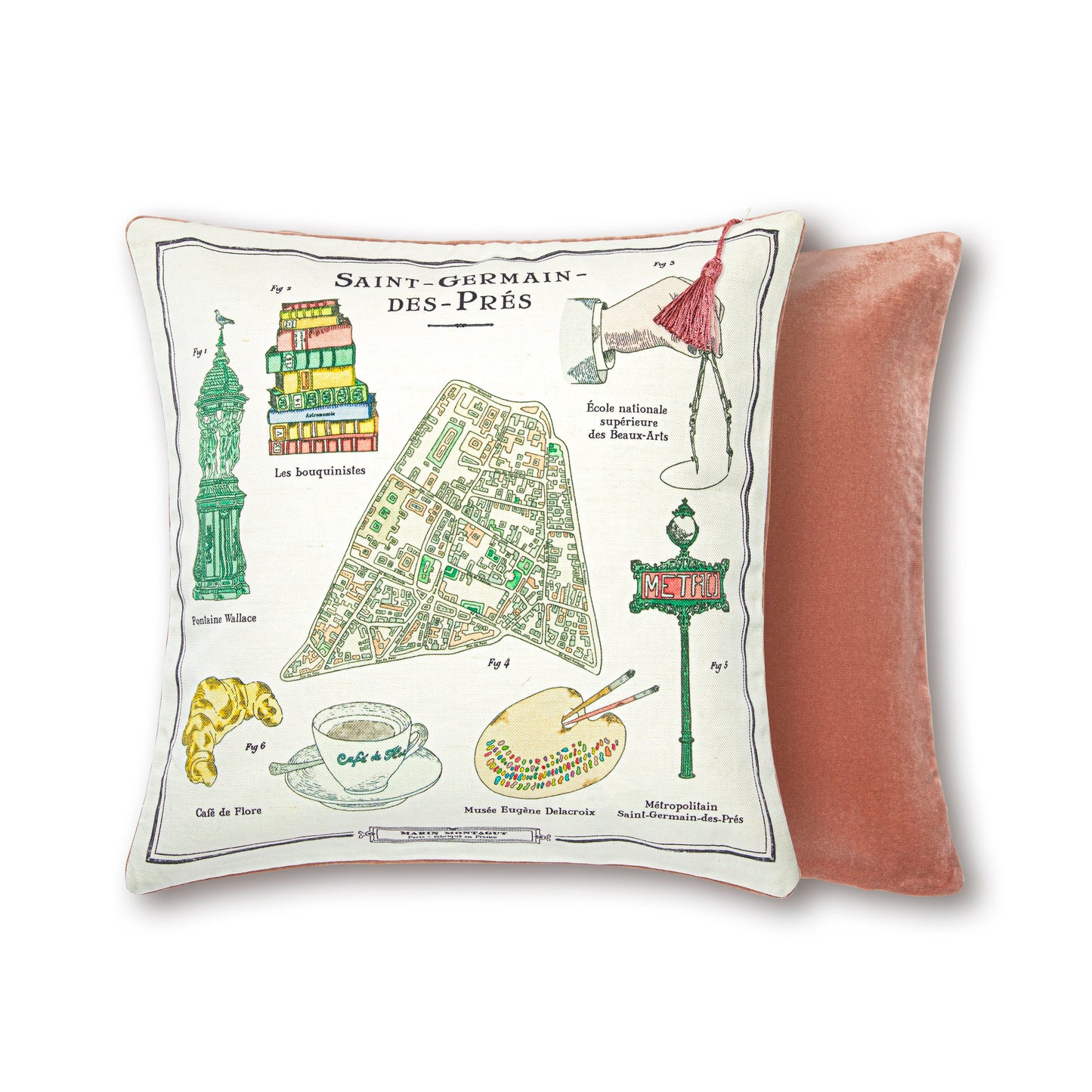 Cushion | SAINT GERMAIN DES PRES GREEN