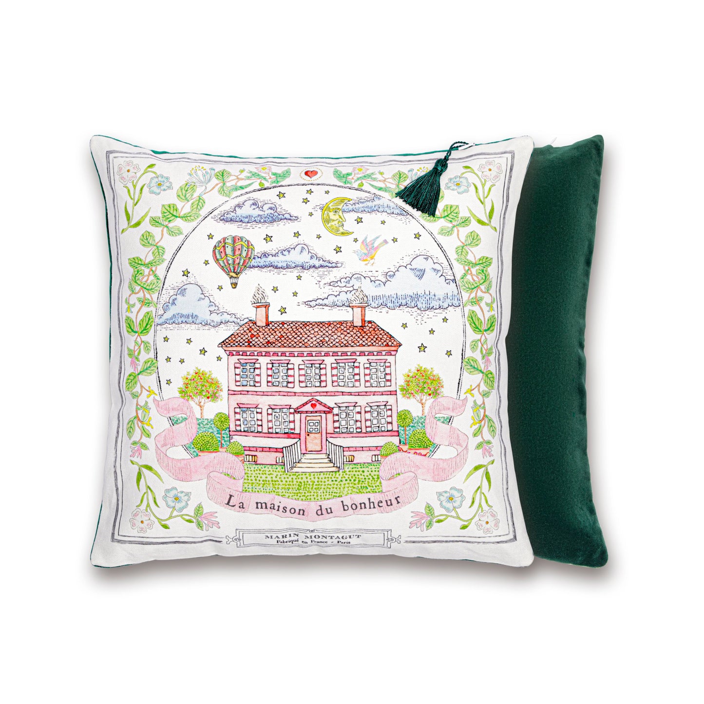 Coussin | LA MAISON DU BONHEUR VERT