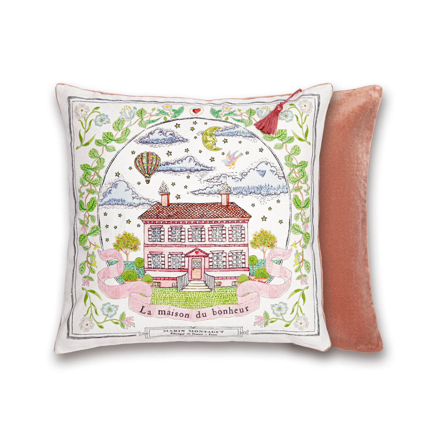 Coussin | LA MAISON DU BONHEUR ROSE
