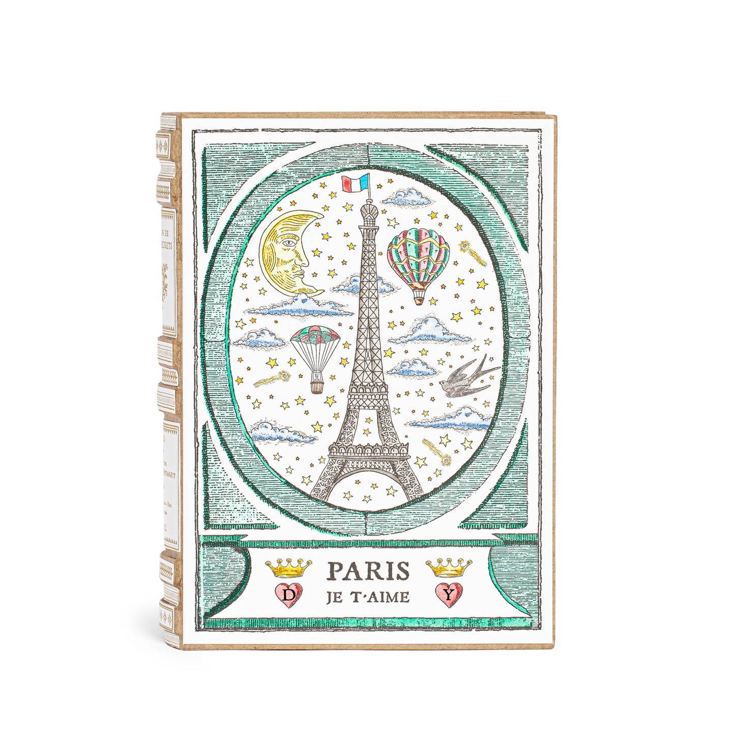 Personalized Secret Book | PARIS I LOVE YOU