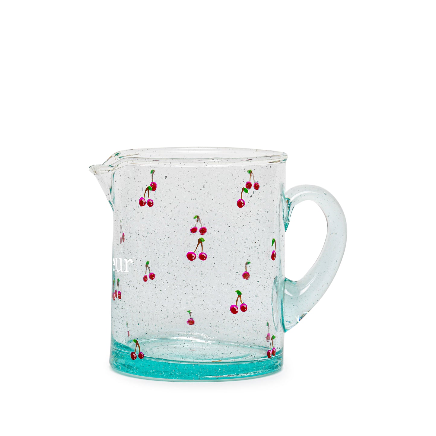 Small hand-painted carafe | ALL CHERRY: HAPPINESS