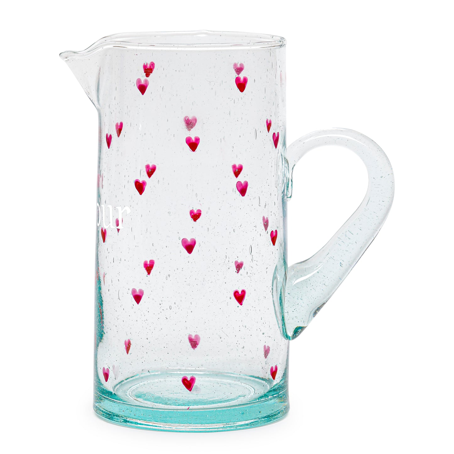 Hand-painted decanter | ALL IN HEARTS: LOVE