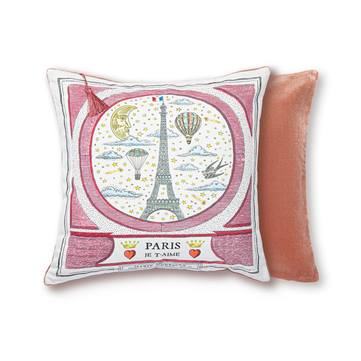 Cushion | PARIS I LOVE YOU PINK