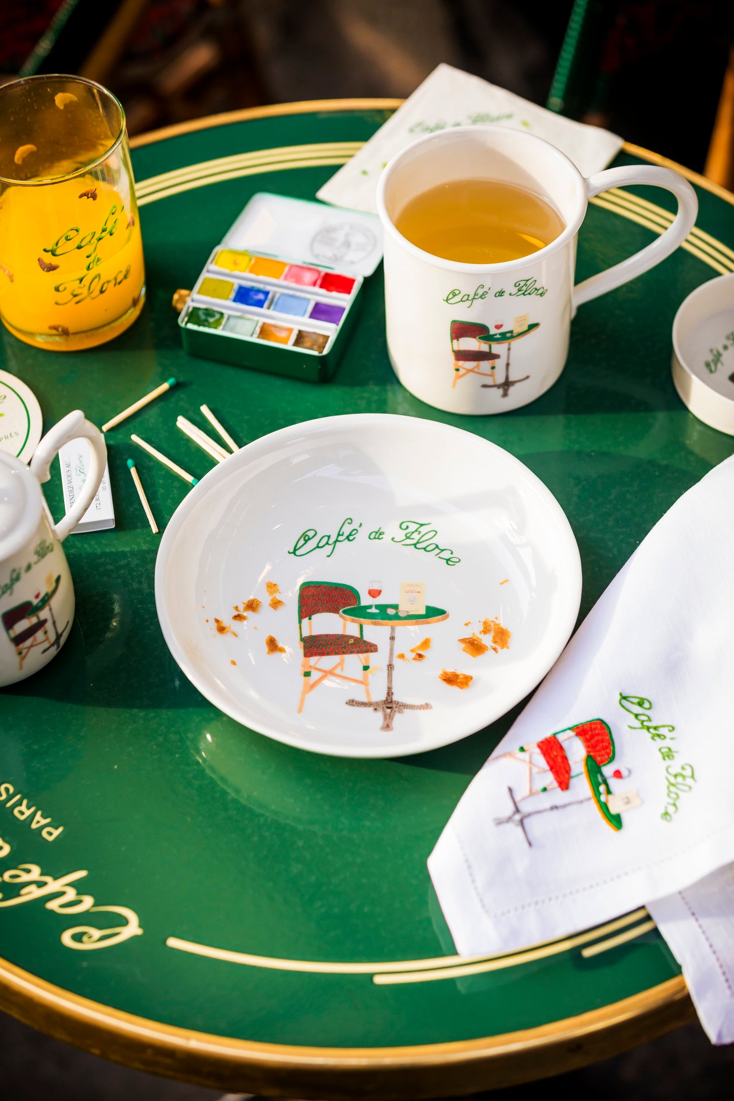 Assiette creuse | CAFÉ DE FLORE