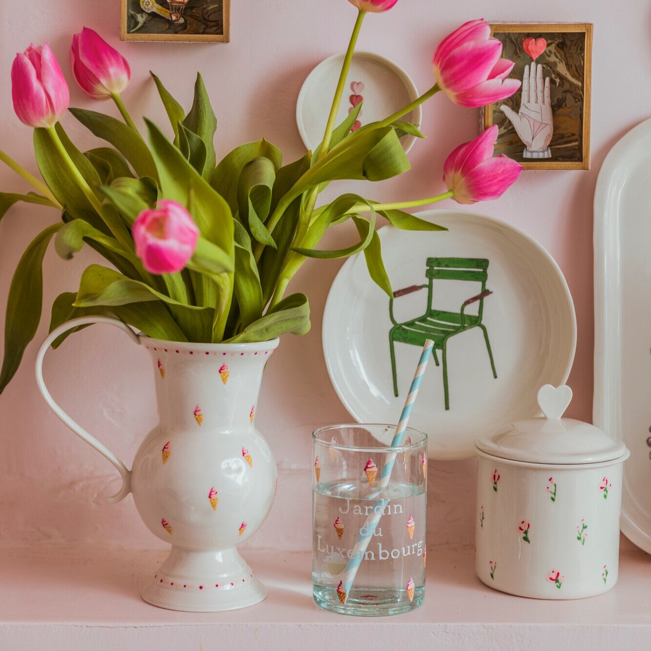 Deep plate | LUXEMBOURG GARDEN CHAIR