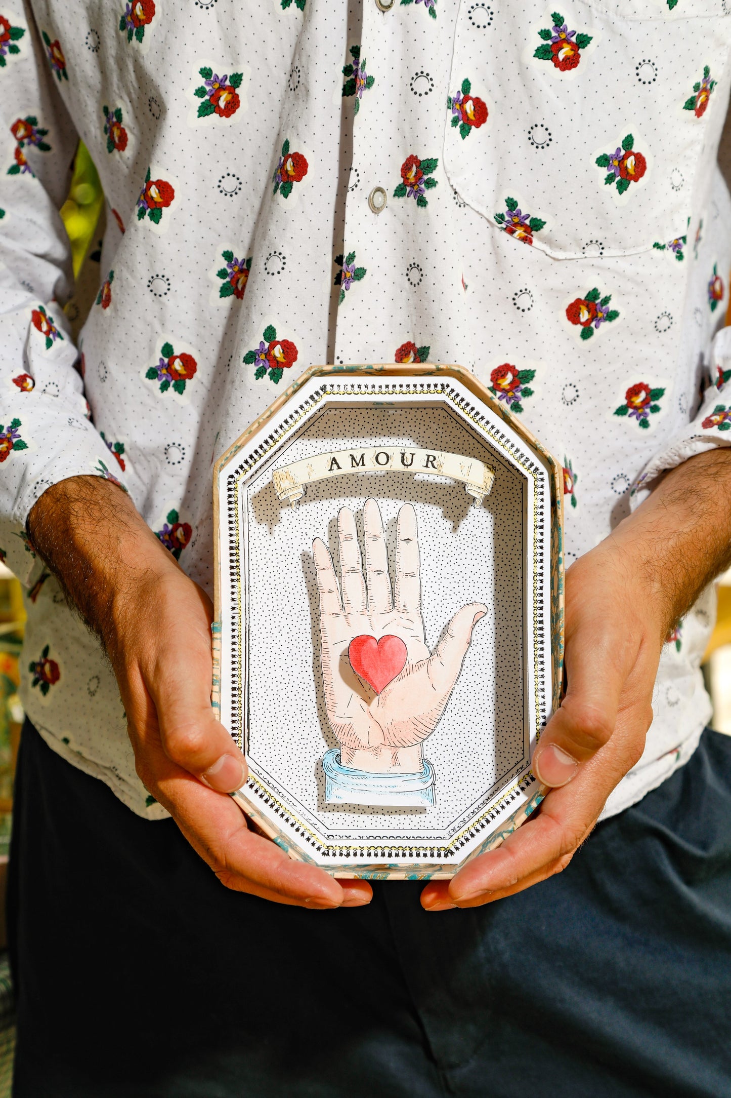 Vitrine à Merveilles Octogonale | AMOUR