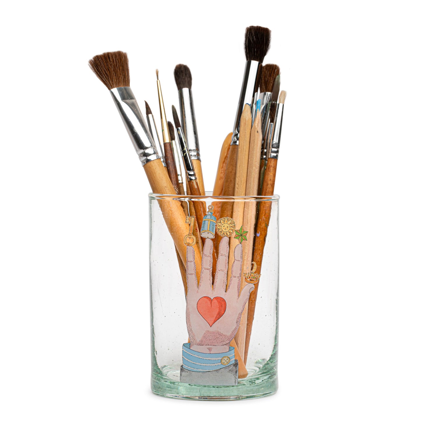 Verre illustré | MAIN DES MYSTÈRES