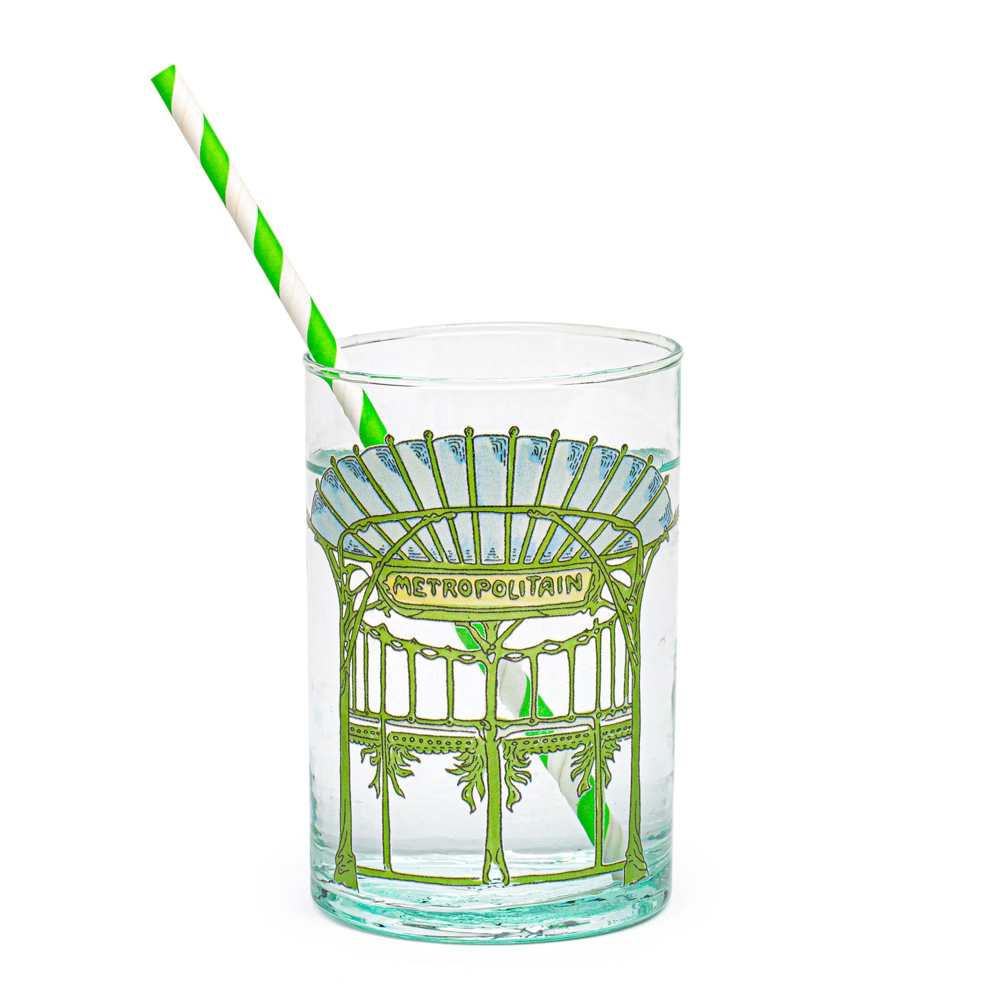 Illustrated glass | THE MOUTH OF THE METROPOLITAN