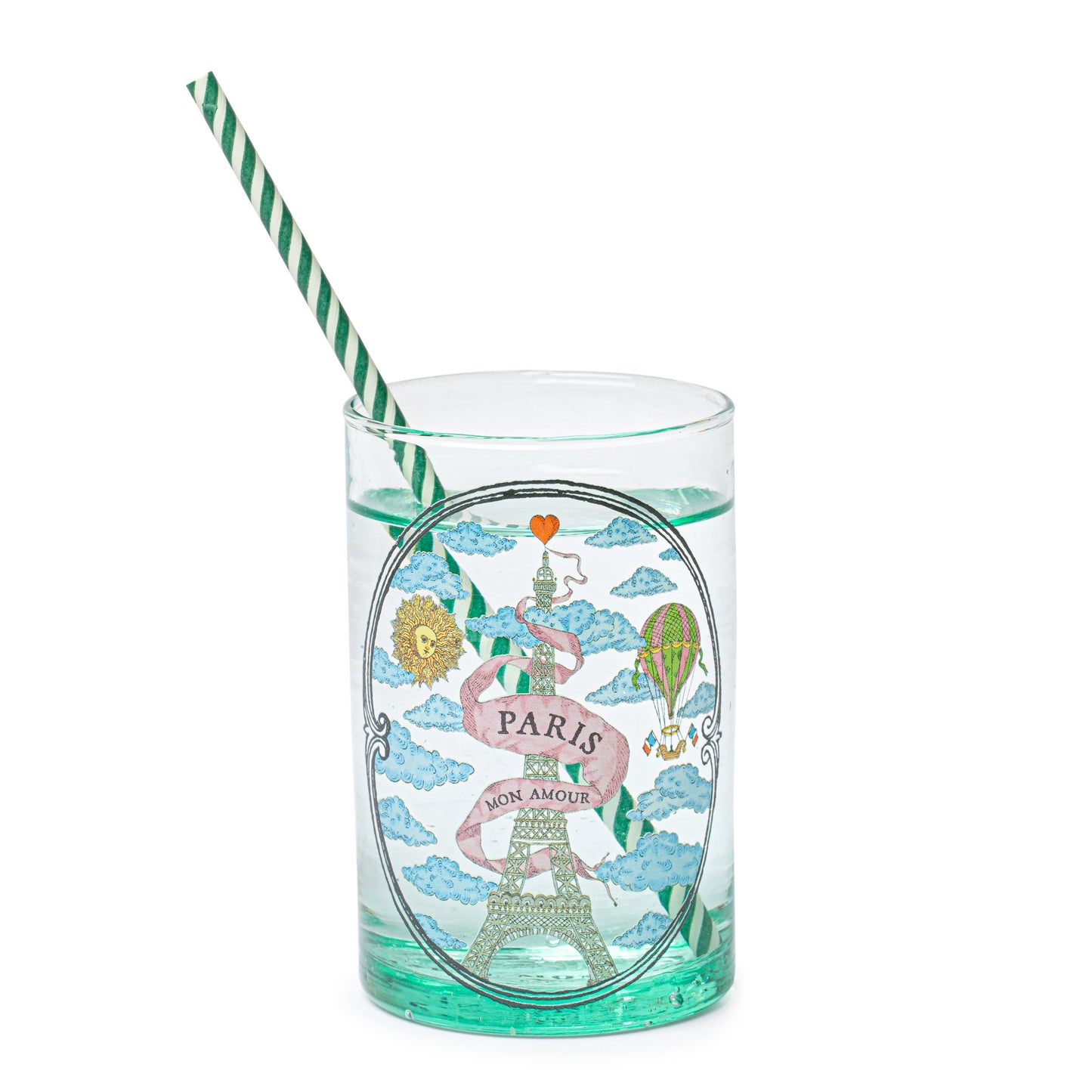 Verre illustré | PARIS MON AMOUR