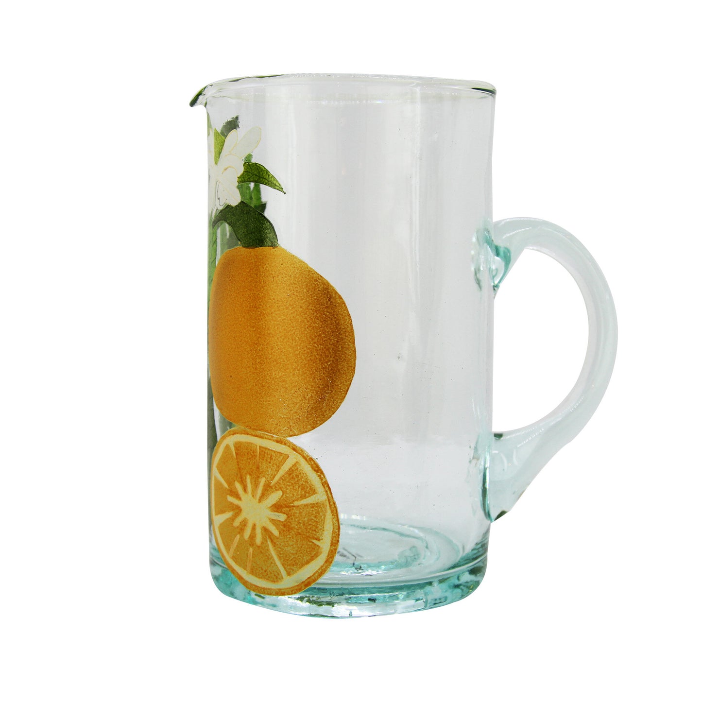 Carafe peinte à la main | ORANGE