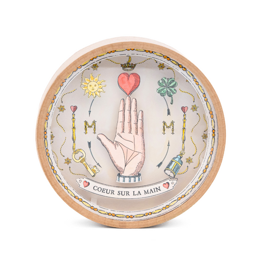 Vitrine à Merveilles Ronde | COEUR SUR LA MAIN