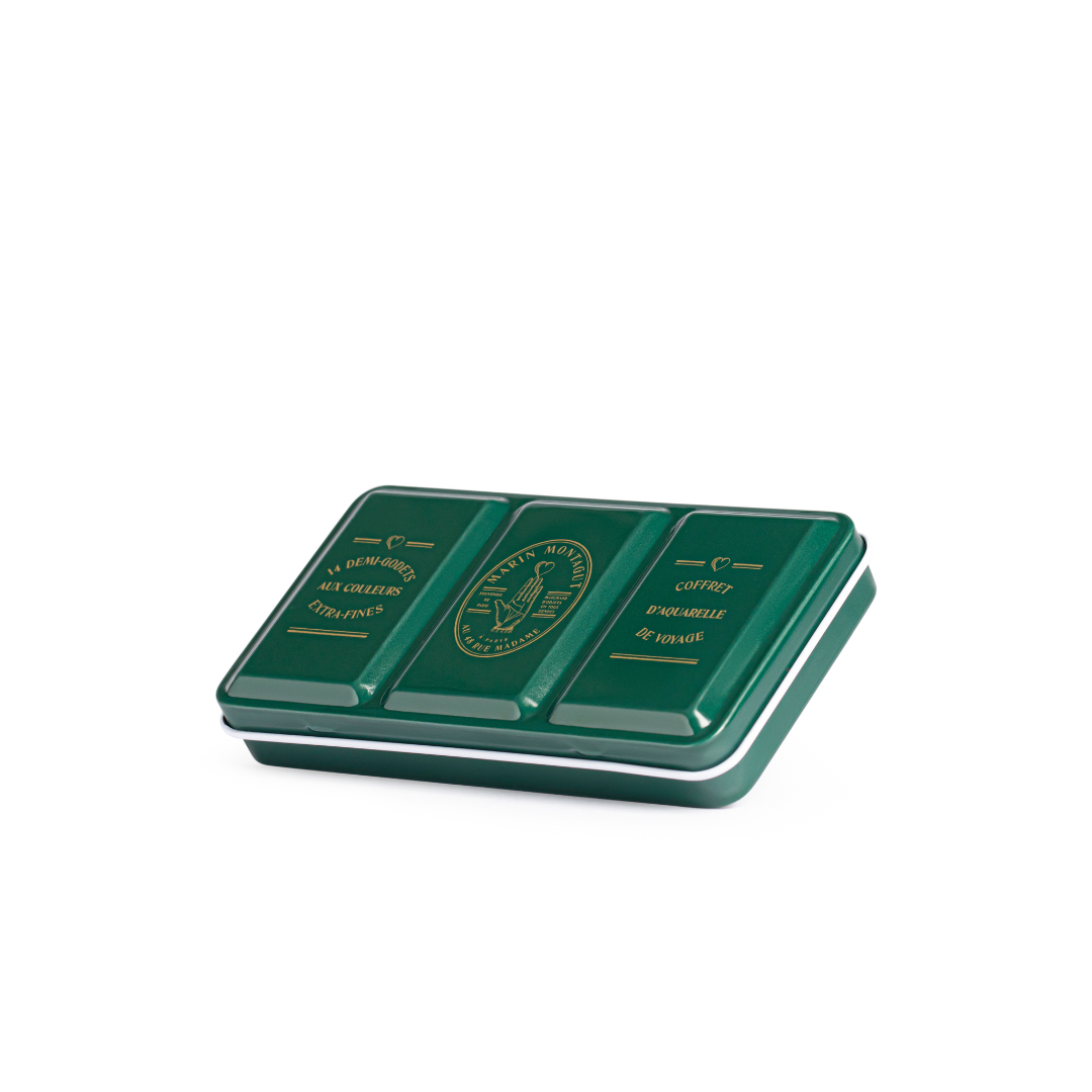 PETITE PALETTE D'AQUARELLE | MARIN MONTAGUT | VERTE