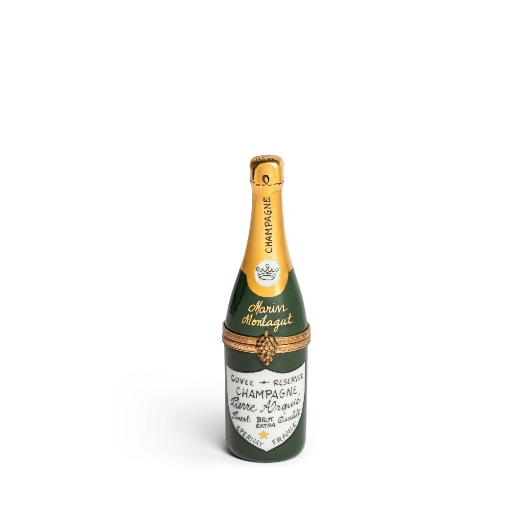Limoges boxes | The champagne bottle