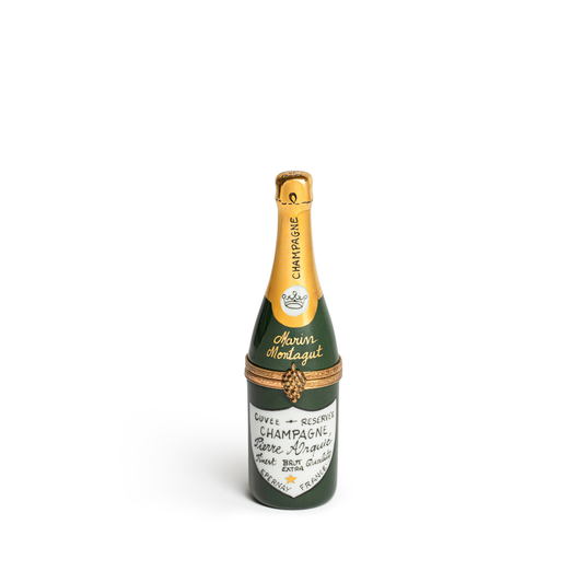 Limoges boxes | The champagne bottle