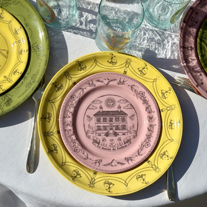 Petite Assiette Parlante | LA MAISON DU BONHEUR ROSE