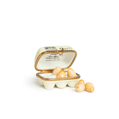 Limoges Egg Boxes | The box of 6 French eggs