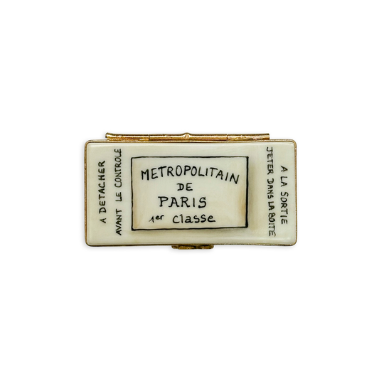 Boxes of Limoges | The 1900 Metro Ticket