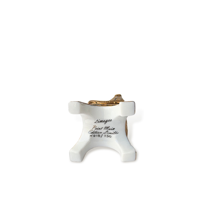 Limoges boxes | The golden Eiffel Tower