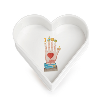 Heart pocket tray | HAND OF MYSTERIES