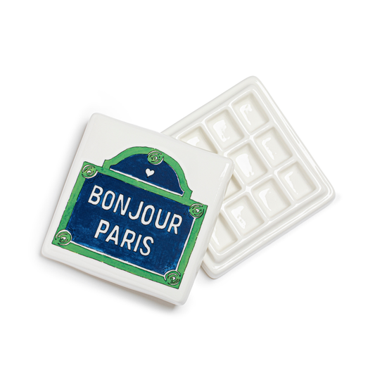 도자기 수채화 상자 | 봉주르 파리