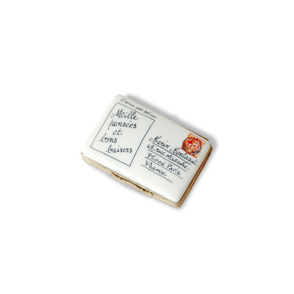 Limoges Porcelain Box | The Eiffel Tower and the Seine