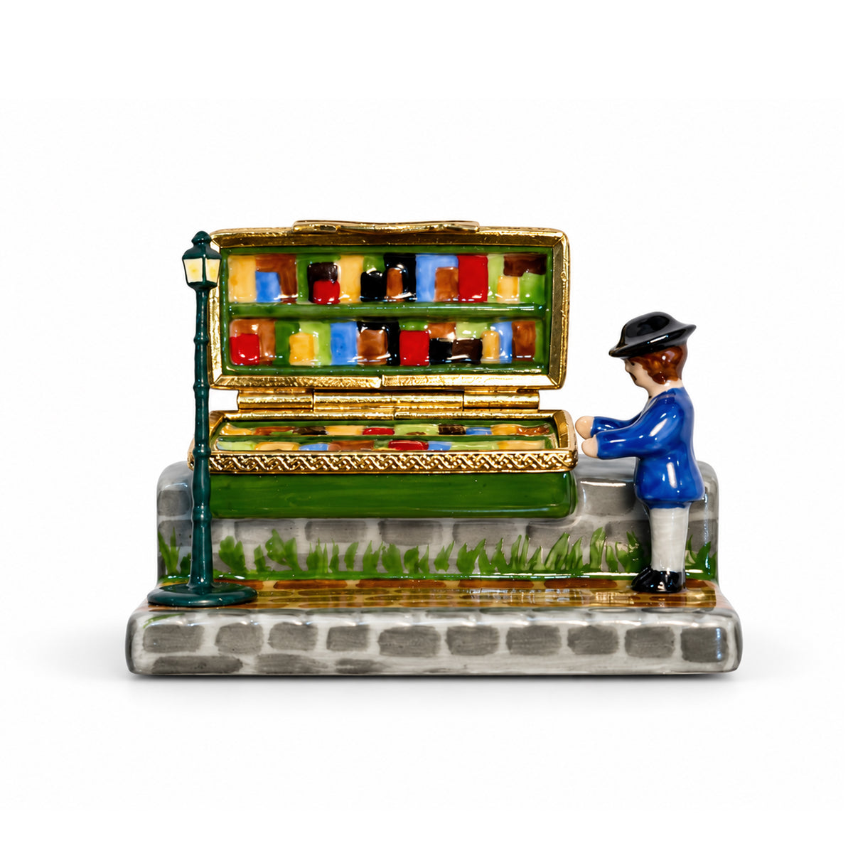 Boîte en porcelaine de Limoges | LES BOUQUINISTES DE PARIS