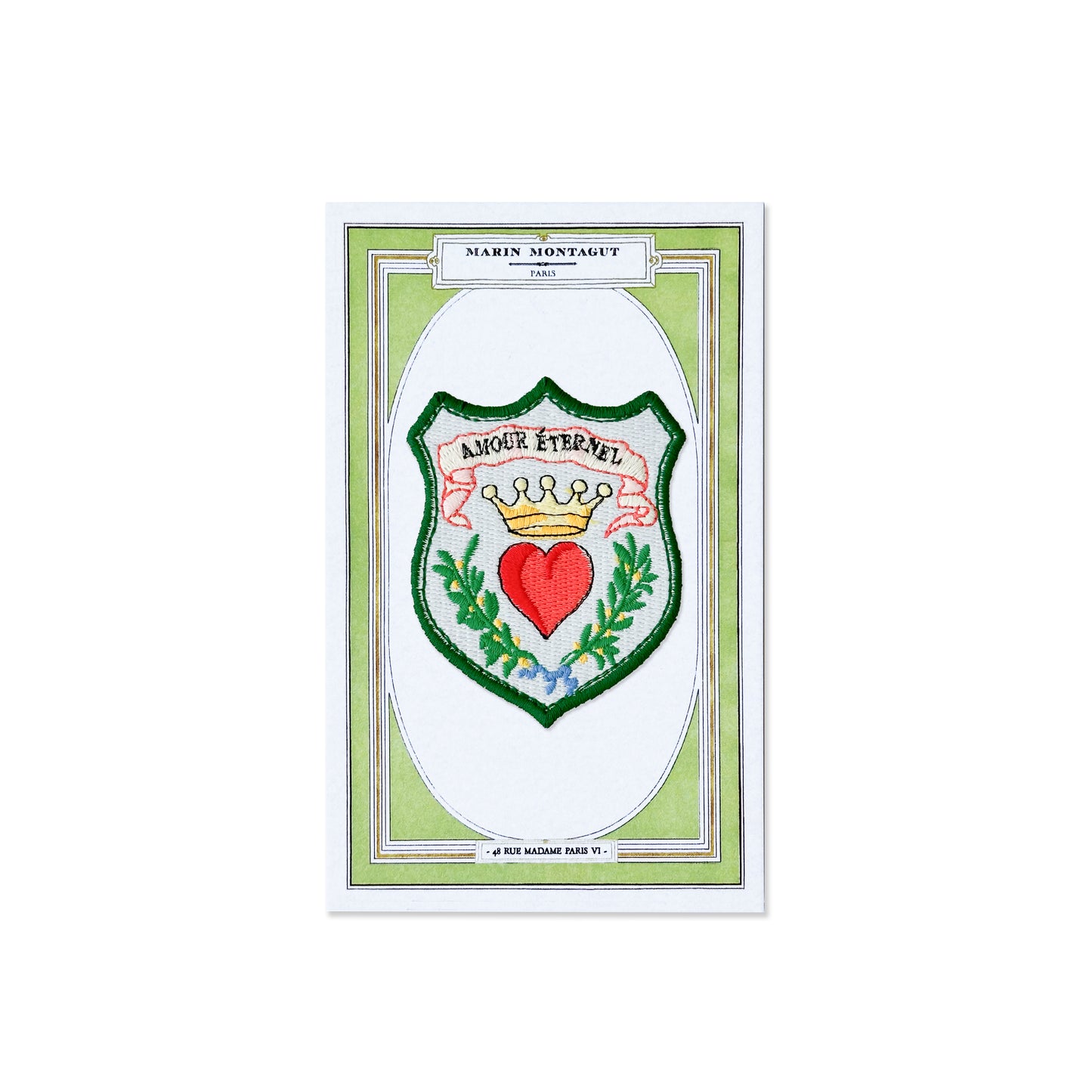 Écusson | COEUR COURONNÉ