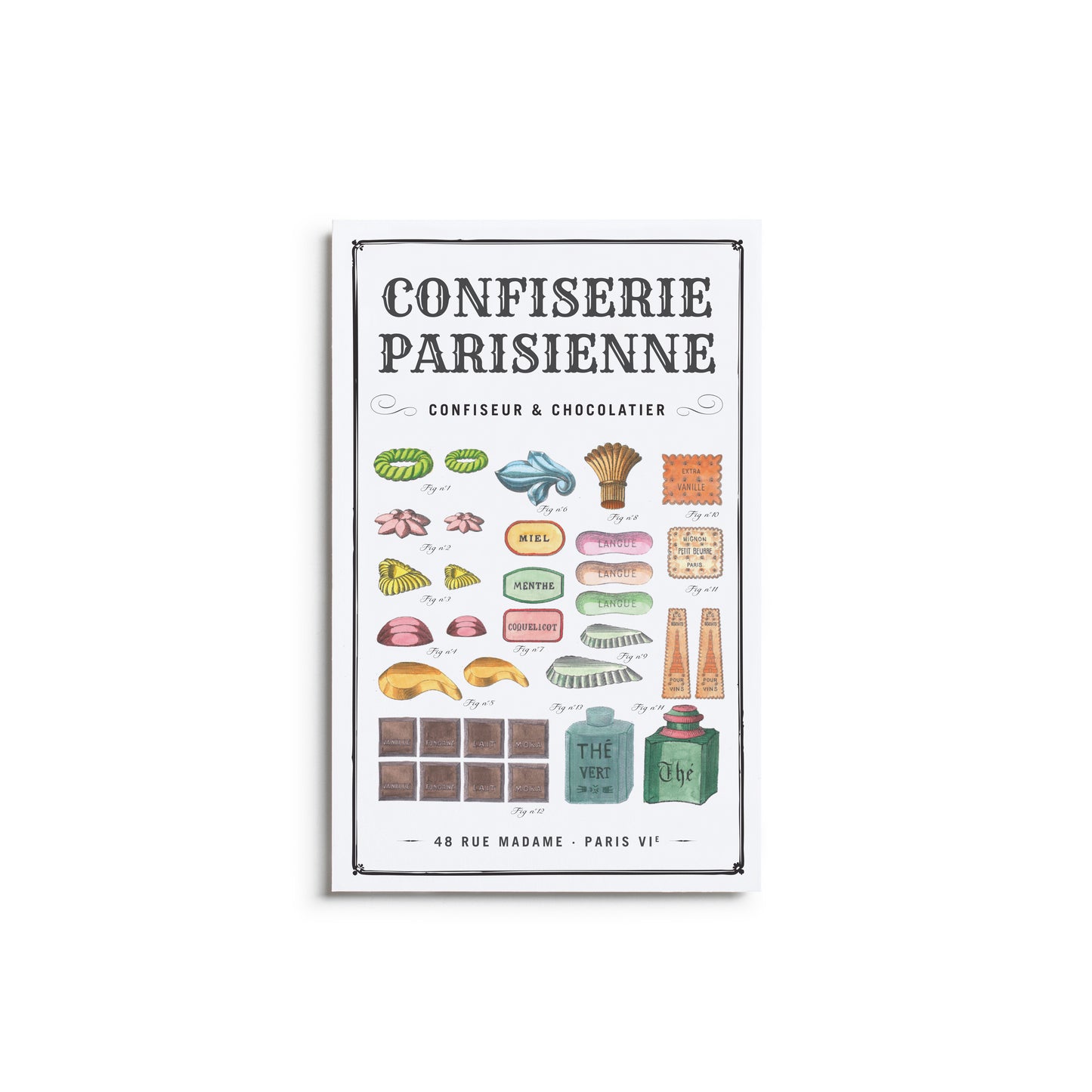 Postcard | PARISIAN CONFECTIONERY