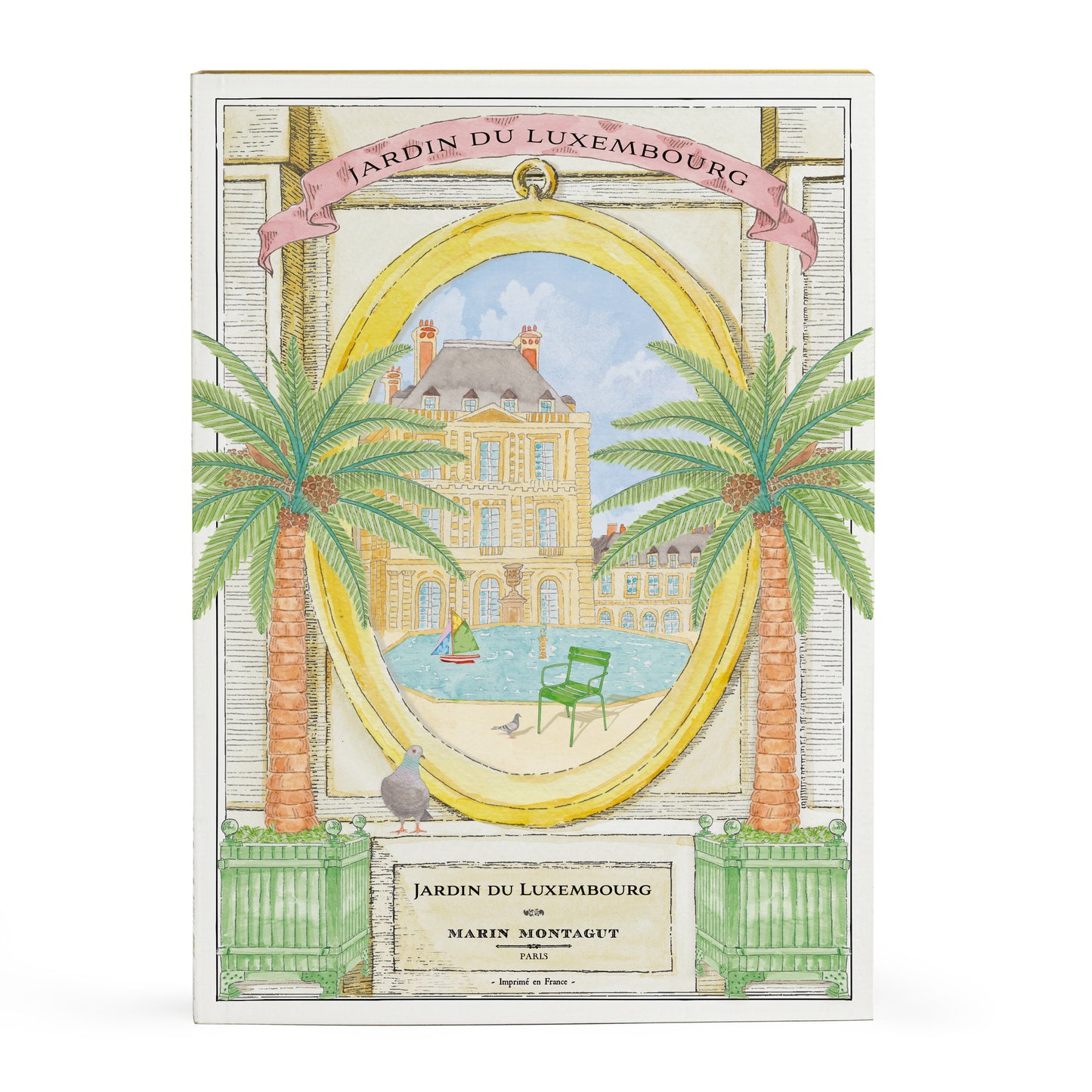 Notebook | The Luxembourg Gardens in a locket