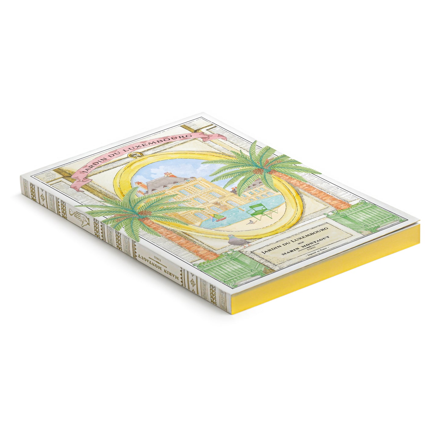 Notebook | The Luxembourg Gardens in a locket