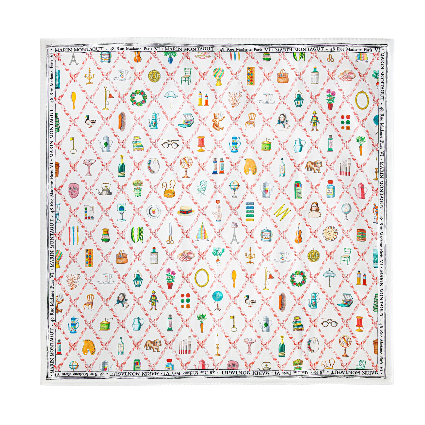 Scarf | CROSSED RIBBONS