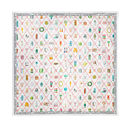 Scarf | CROSSED RIBBONS