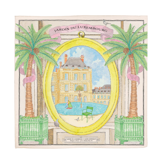 Foulard | Fenêtre ouverte sur Le Jardin du Luxembourg