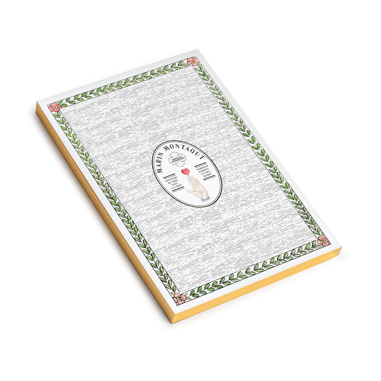 Notebook | The Luxembourg Gardens in a locket