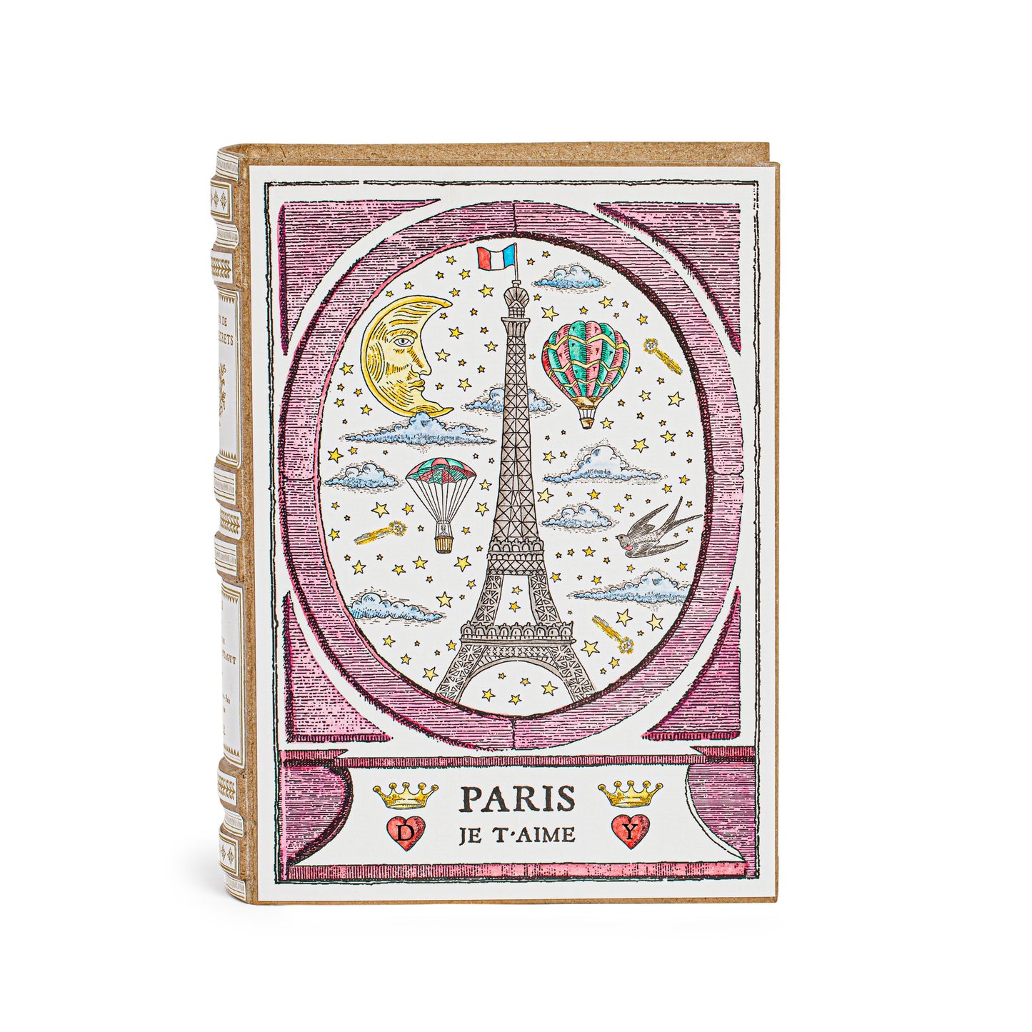 Livre à Secrets | Personnalisé | PARIS JE T'AIME