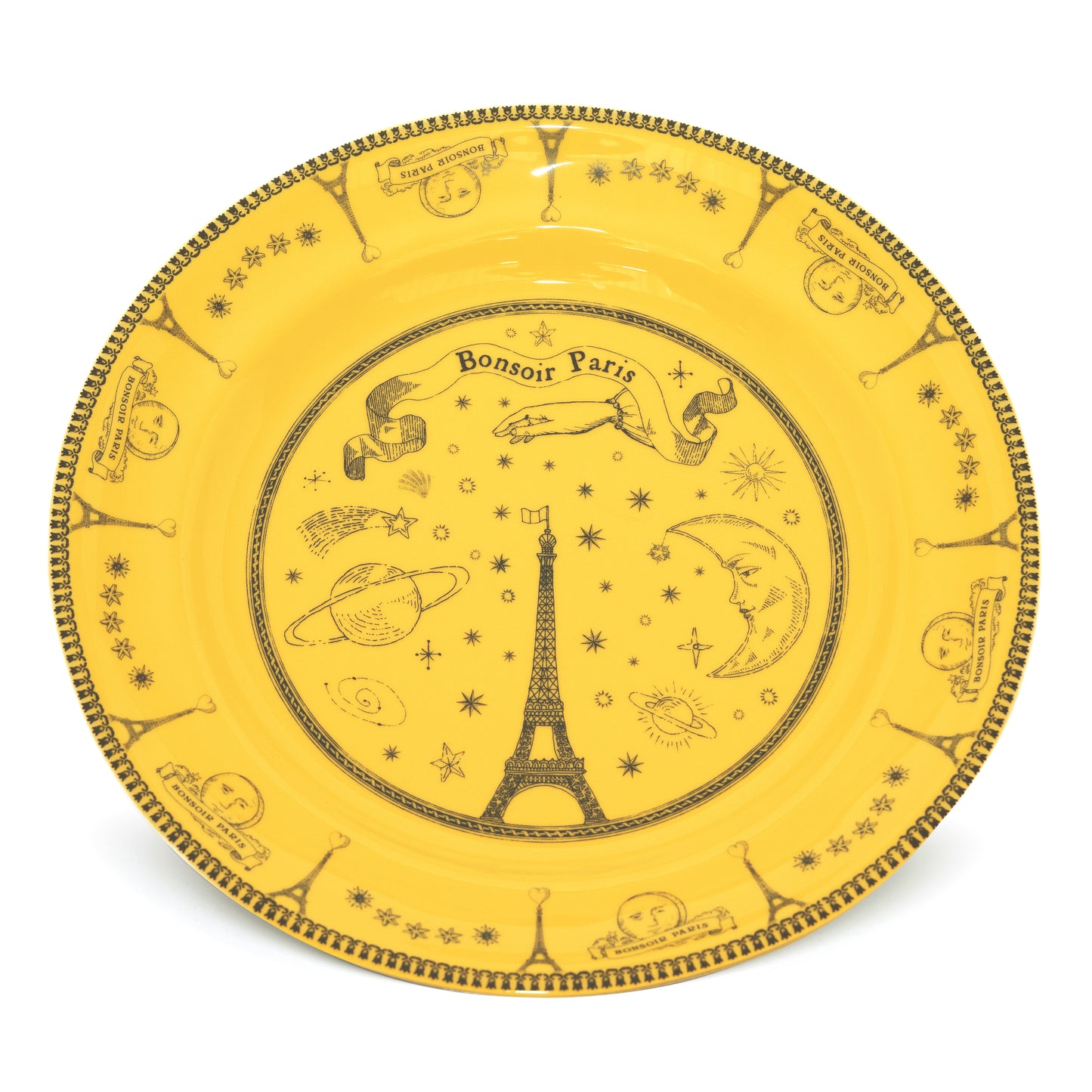 Assiette Parlante | BONSOIR PARIS JAUNE