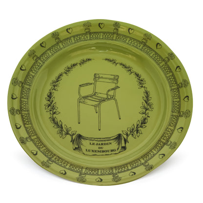 Assiette Parlante | CHAISE DU JARDIN DU LUXEMBOURG VERT