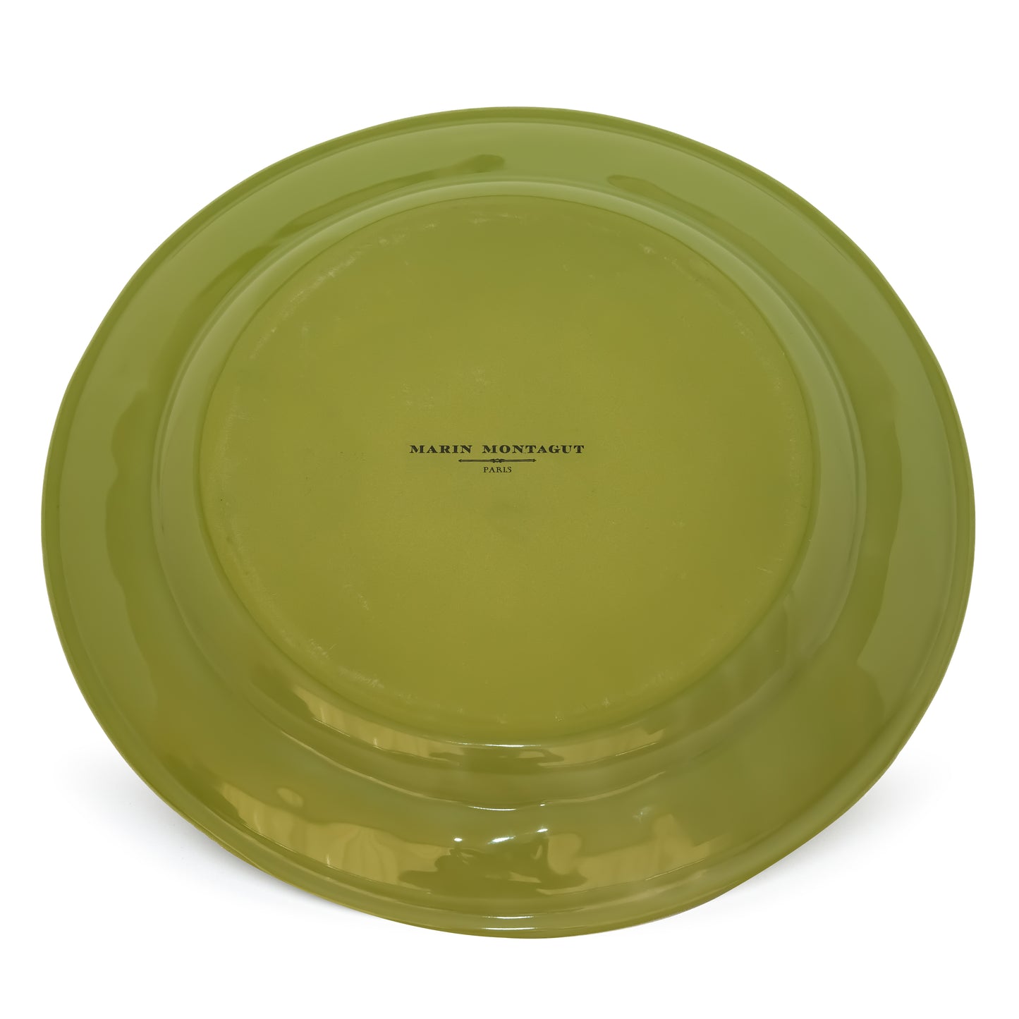 Assiette Parlante | COEUR SUR LA MAIN VERT