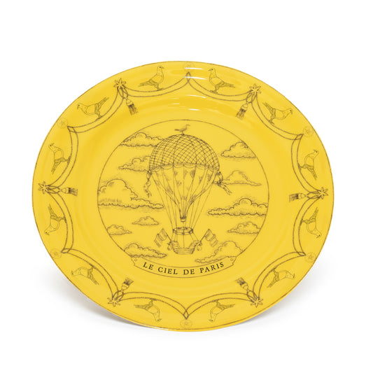 리틀 토킹 플레이트 | 노란 파리 하늘