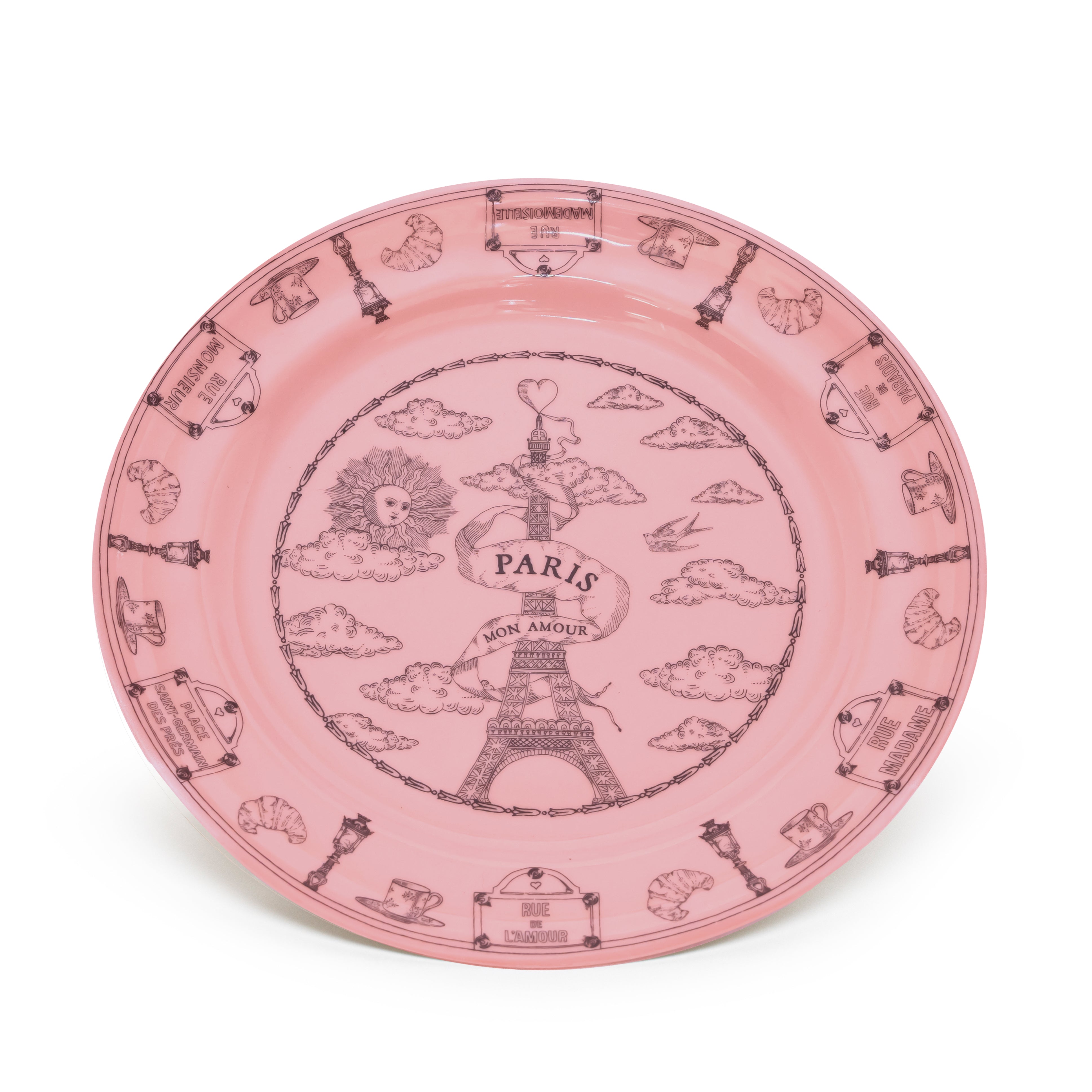 marin montagut ピンクのおうち　皿 marin montagut ピンクのおうち 皿 キッチン・食器