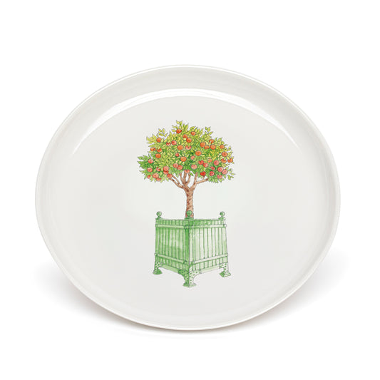 Dessert plate | ORANGE TREE FROM THE GARDEN OF LUXEMBOURG