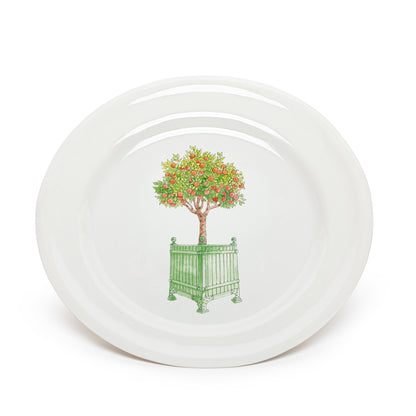 작은 접시 | 룩셈부르크 정원의 오렌지 나무