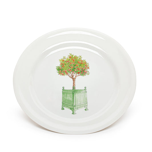 작은 접시 | 룩셈부르크 정원의 오렌지 나무