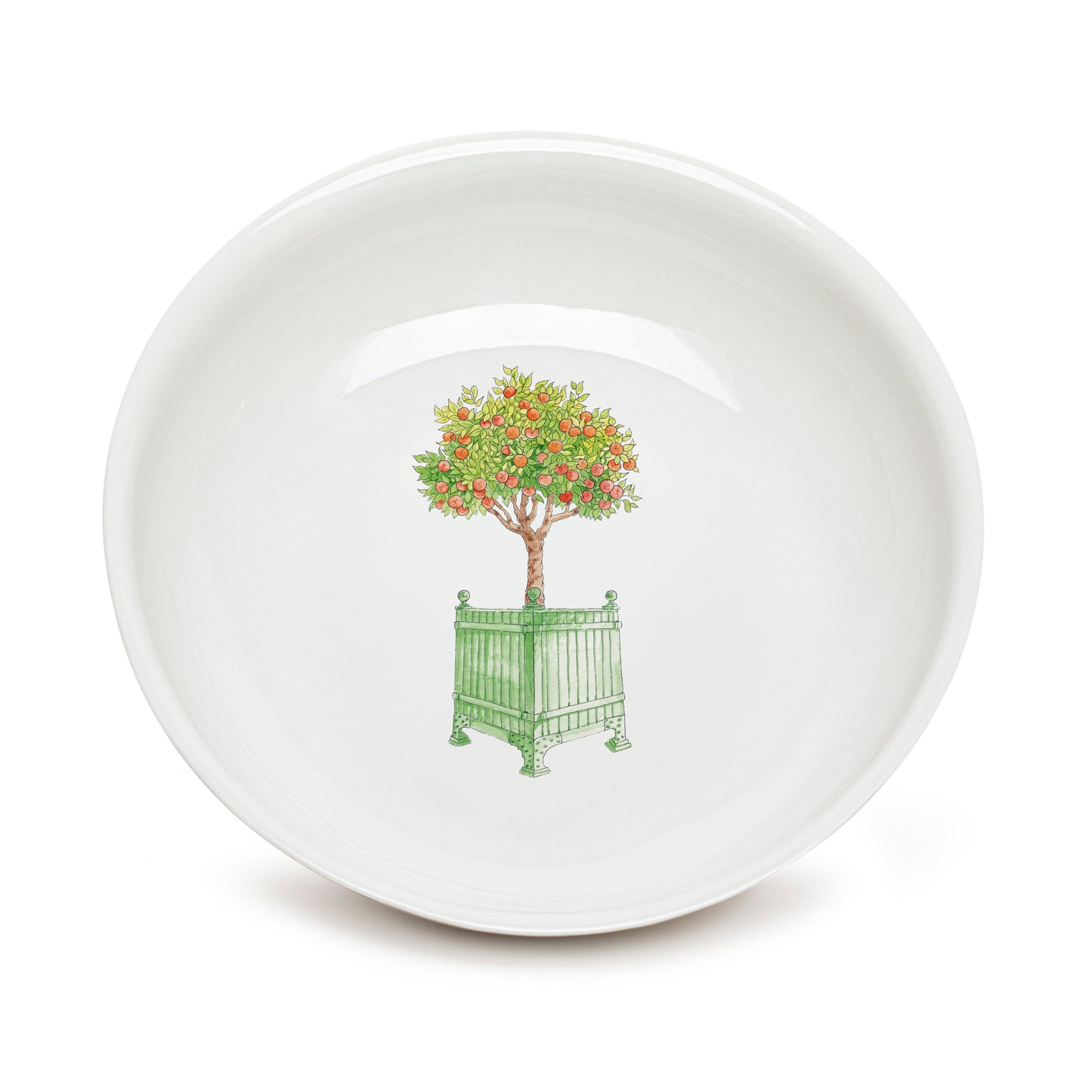 深皿 |ルクセンブルクの庭のオレンジの木