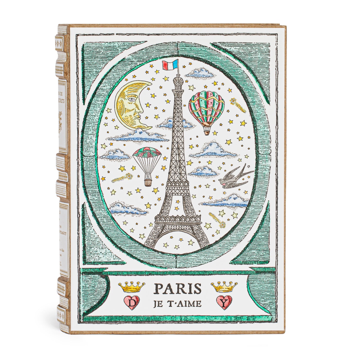 Livre à Secrets | Personnalisé | PARIS JE T'AIME