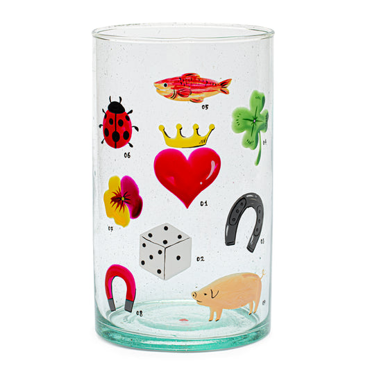 Vase peint à la main | Porte-bonheur