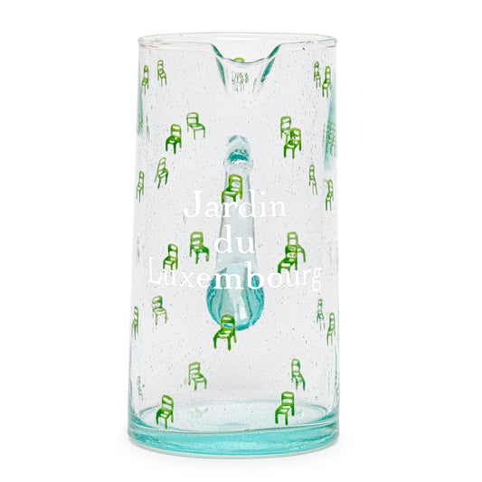 Carafe peinte à la main | TOUT EN CHAISES : LE JARDIN DU LUXEMBOURG
