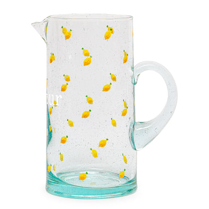 Hand-painted Carafe | ALL ABOUT LEMONS: LOVE