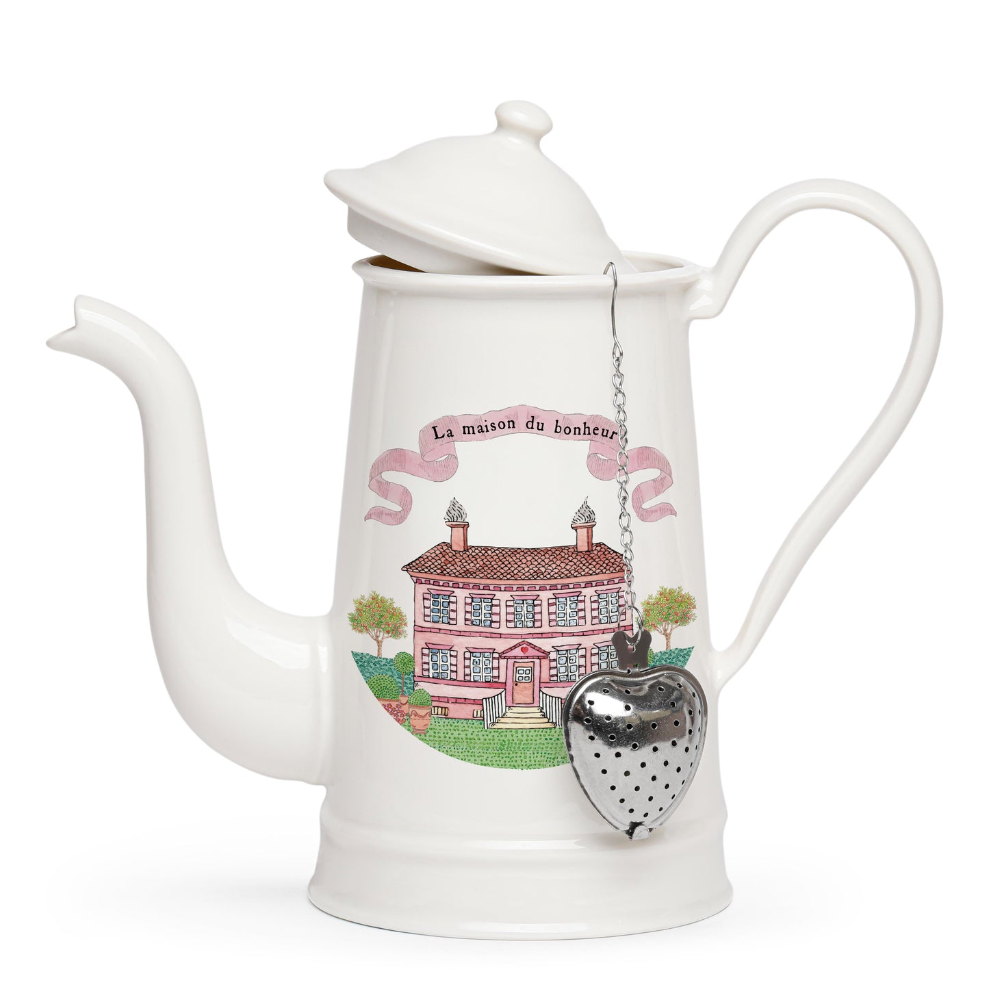 Illustrated Teapot | MAISON DU BONHEUR